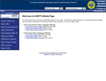 Tablet Screenshot of media.ksdot.org
