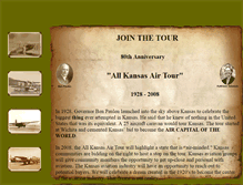 Tablet Screenshot of kansasairtour.ksdot.org